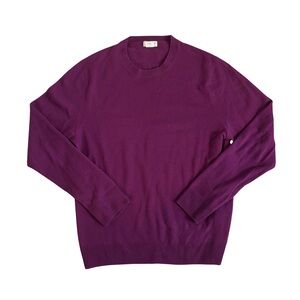 Club Monaco Vibrant Purple Cashmere Sweater